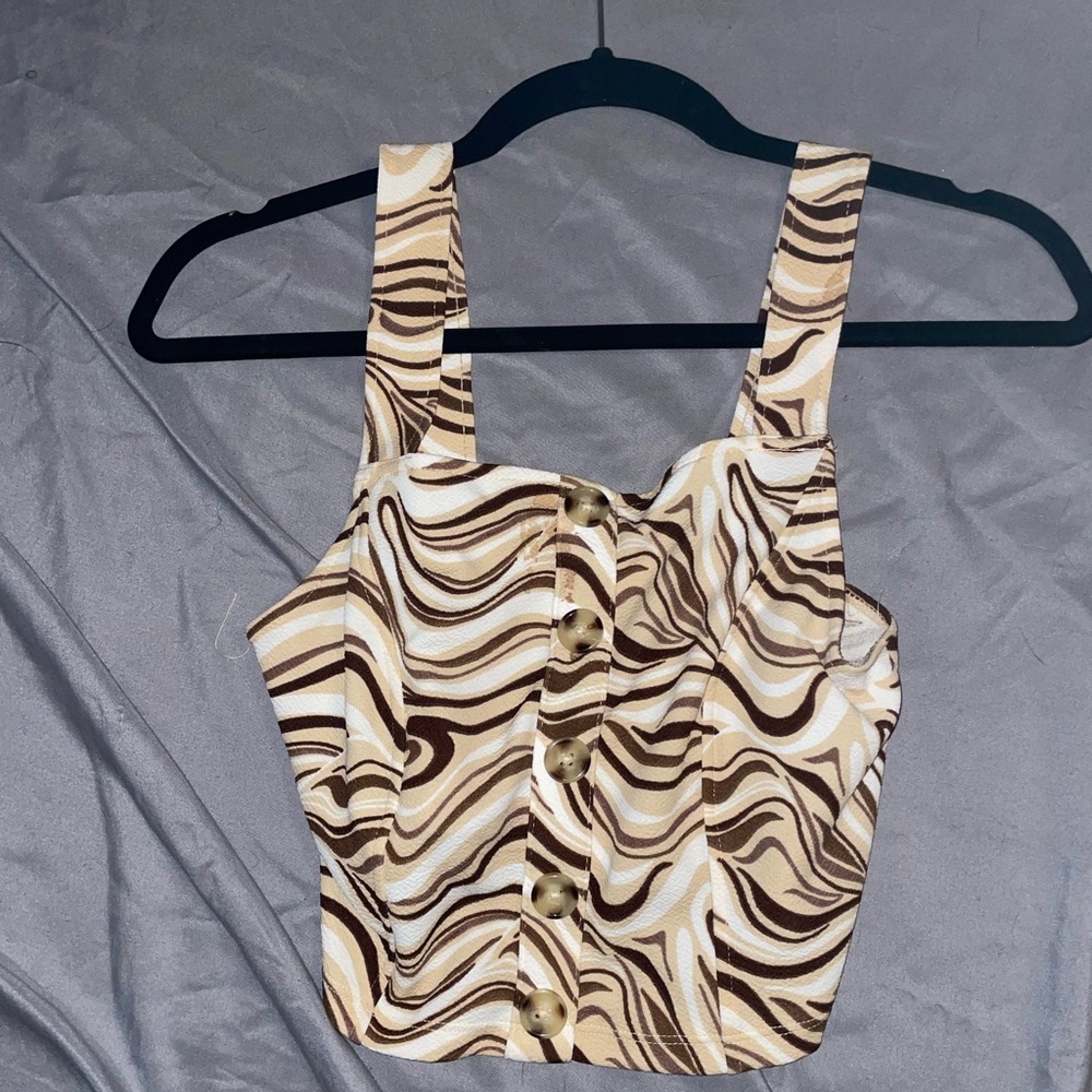 Cropped tank top